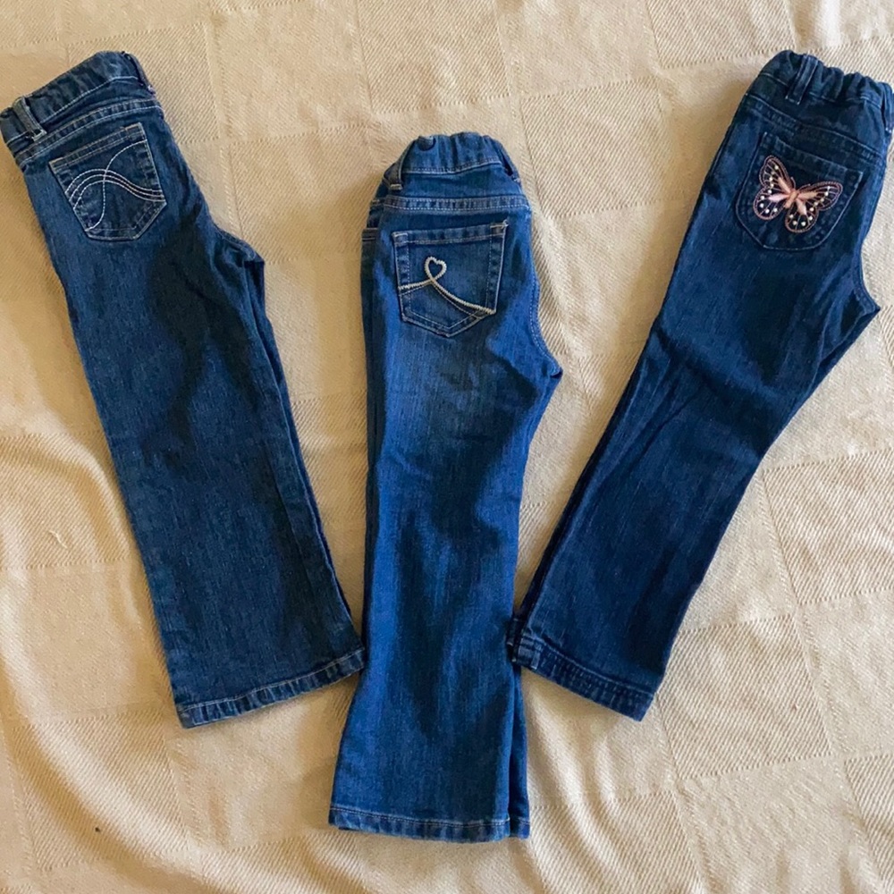 Size 4T girls jeans - 3 pair